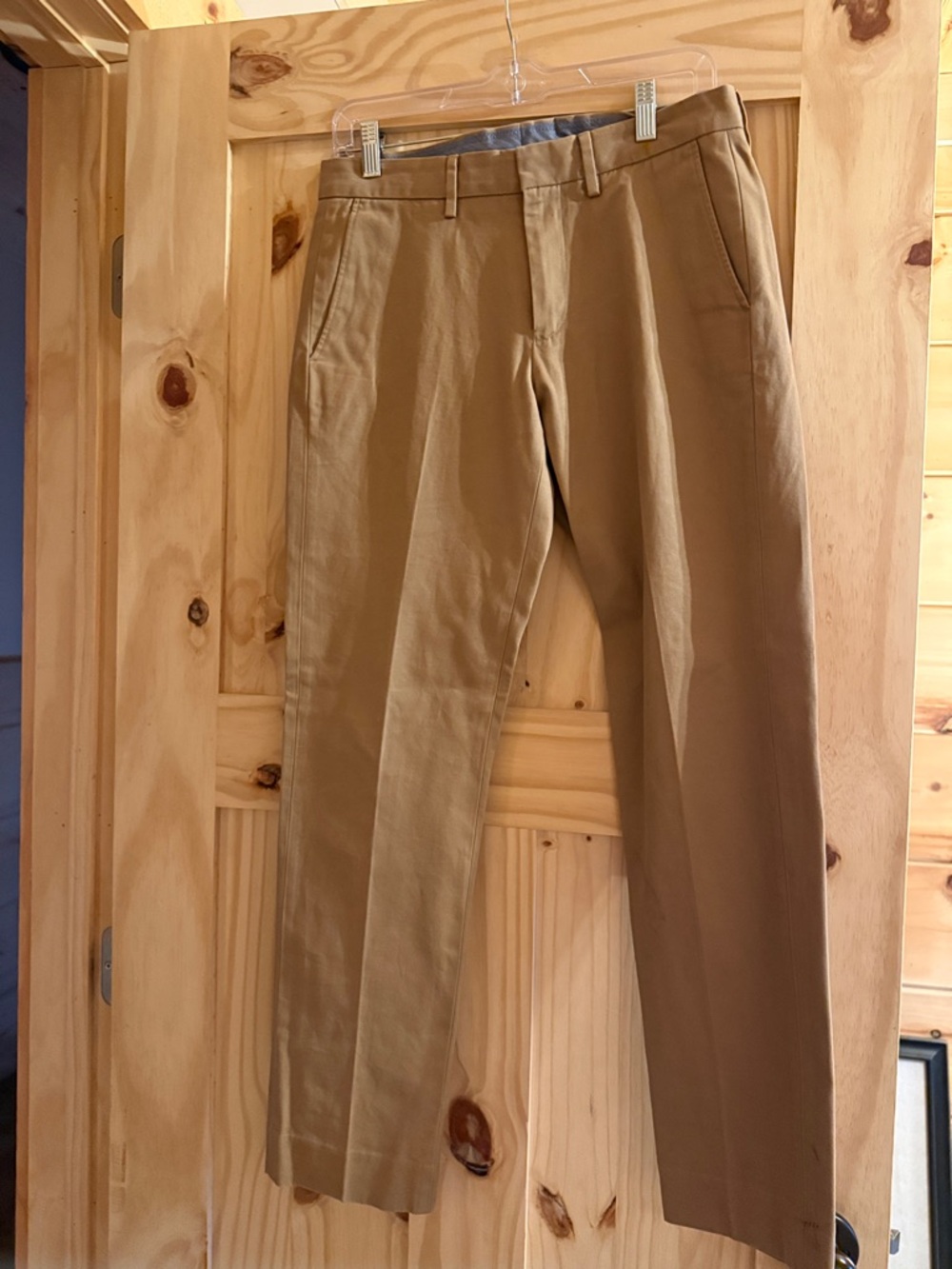 J. Crew Men's Khaki Chinos in Tan
